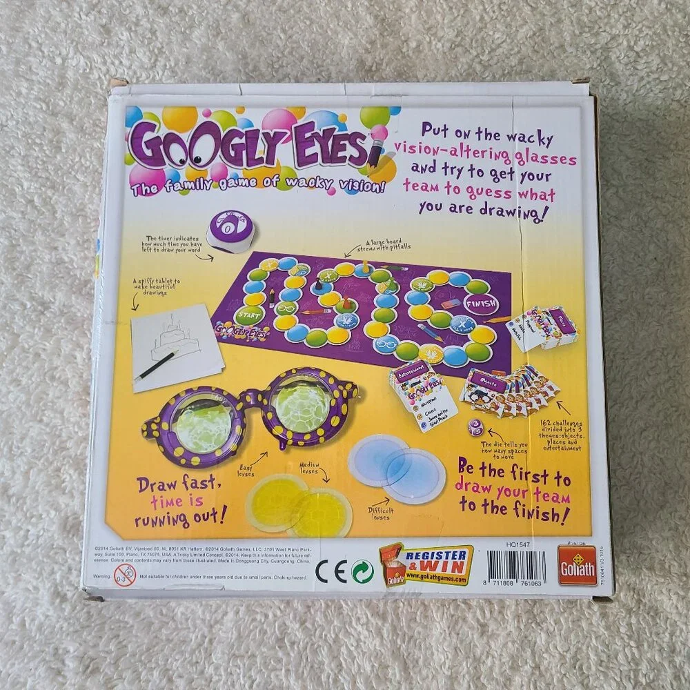 5/$30 Goliath Googly Eyes Board Game